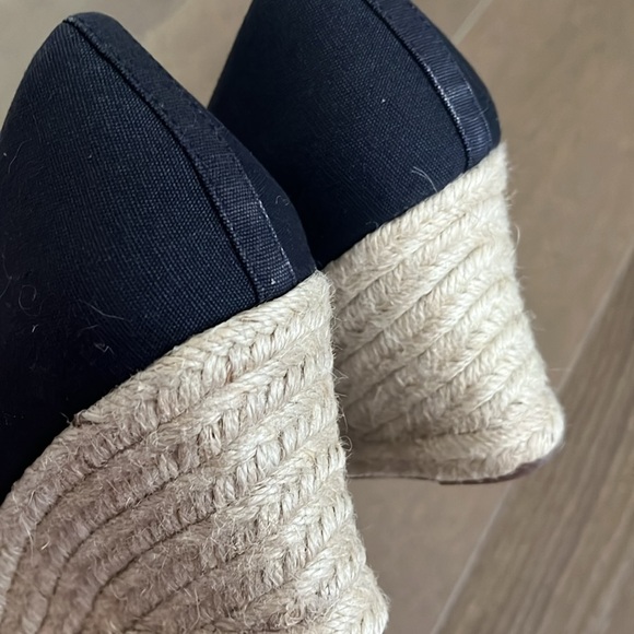J. Crew Navy Blue Seville Espadrilles size 10 woman - Picture 6 of 9